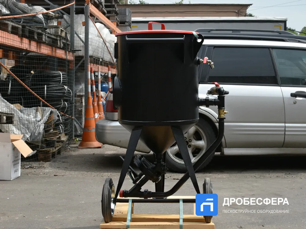 Пескоструйный аппарат PST-PS-75-1 с шиберным дозатором