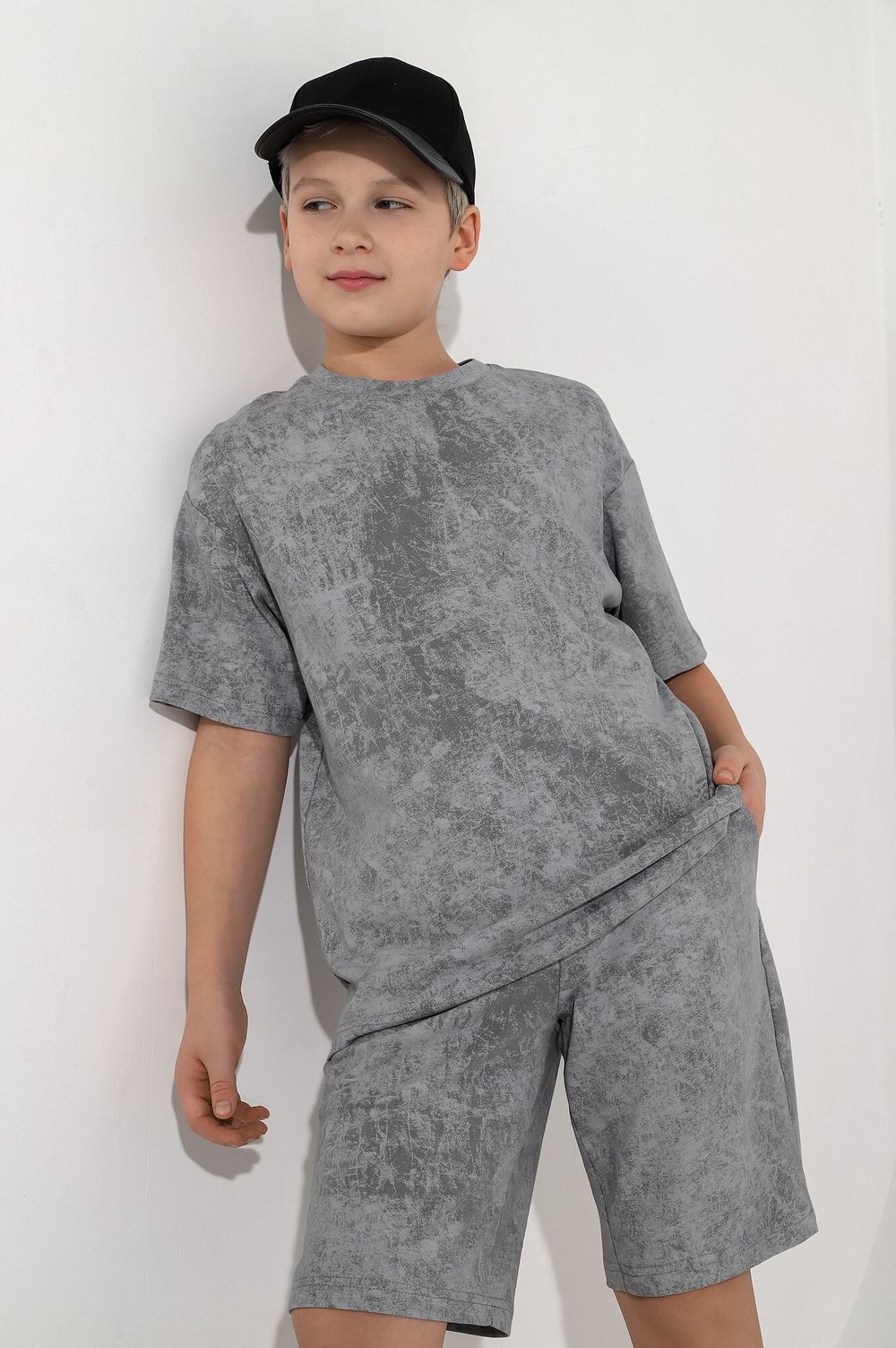 Костюм для мальчика Дым-1 Виотекс СЕРЫЙ