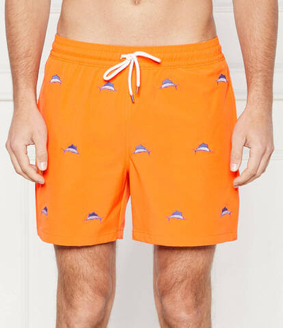 Шорты для плавания POLO RALPH LAUREN - оранжевый(710936079)