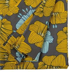 Скатерть 170х250 Tkano Prairie Цветы серая TK20-TC0017