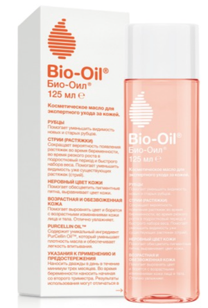Bio-Oil Масло косметическое от шрамов растяжек неровного тона 125мл