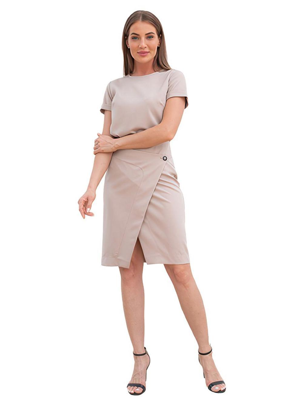 Юбка медицинская Dr. Nice Beauty, бежевый, 44