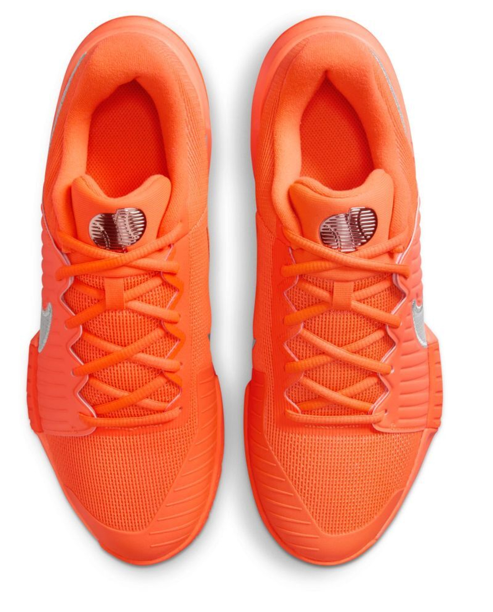 Мужские кроссовки теннисные Nike Zoom GP Challenge Pro Clay - hyper crimson/metallic silver