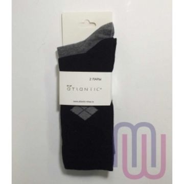 Носки мужские (2 пары) ATLANTIC 2MSC-416