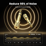 Переходник Audio 3.5mm - Audio 6.35mm UGREEN 20503