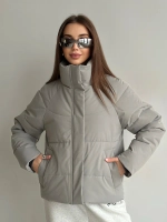 Куртка осенняя короткая без капюшона