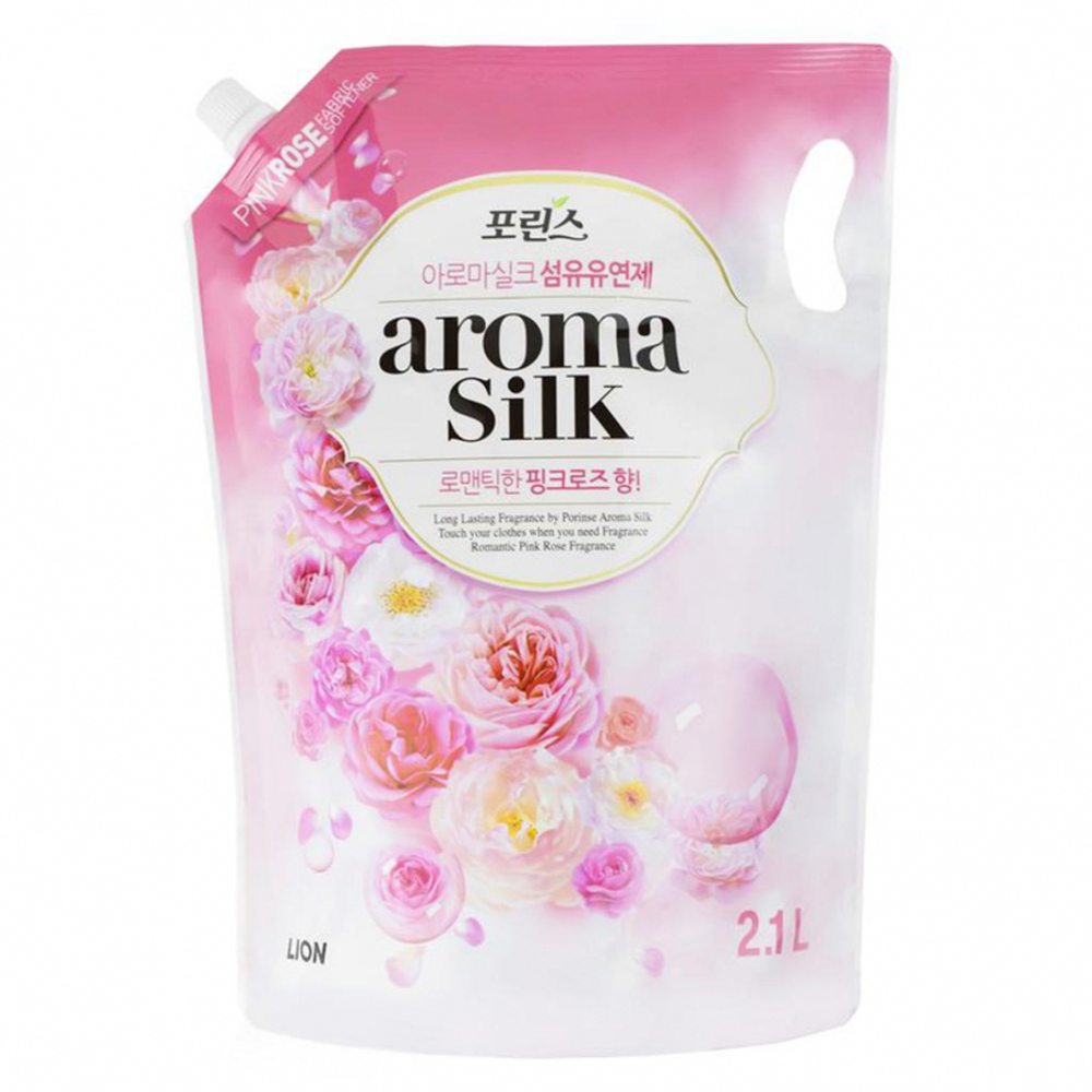 LION AROMA CAPSULE Кондиционер для белья с ароматом розы 2100г