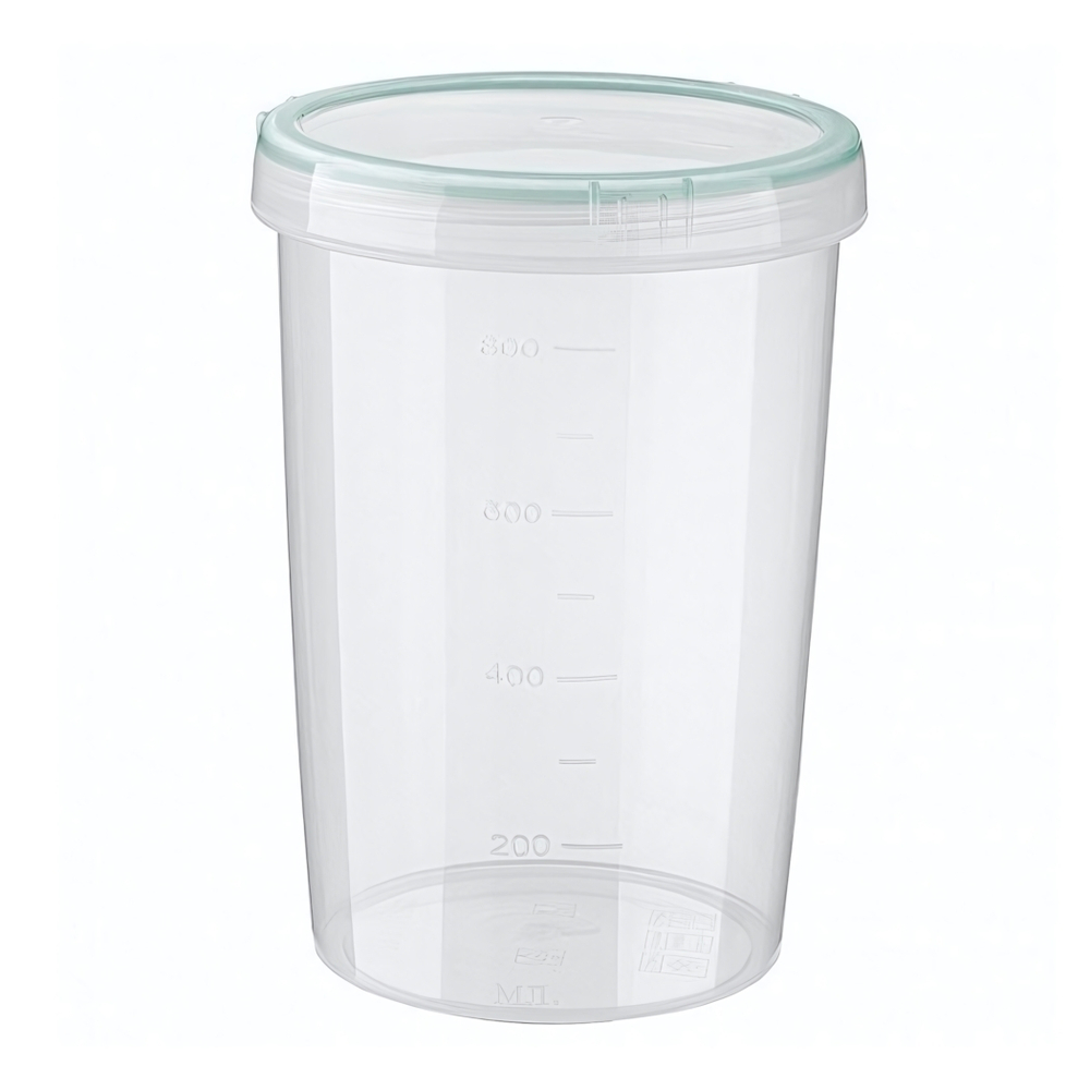 Банка "винтаж" 1,0л высокая (светло-голубой)