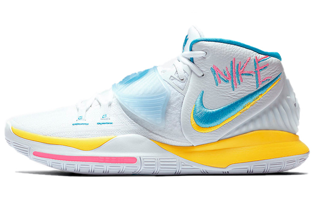 Nike Kyrie 6 Ep Neon Graffiti Hyper Sneakers