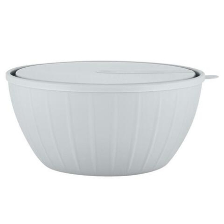 PlastRep Салатник Sugar Spice Vanilla с крышкой 1,7л трюфель