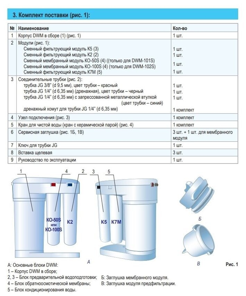 Автомат питьевой воды Аквафор DWM-101S Морион