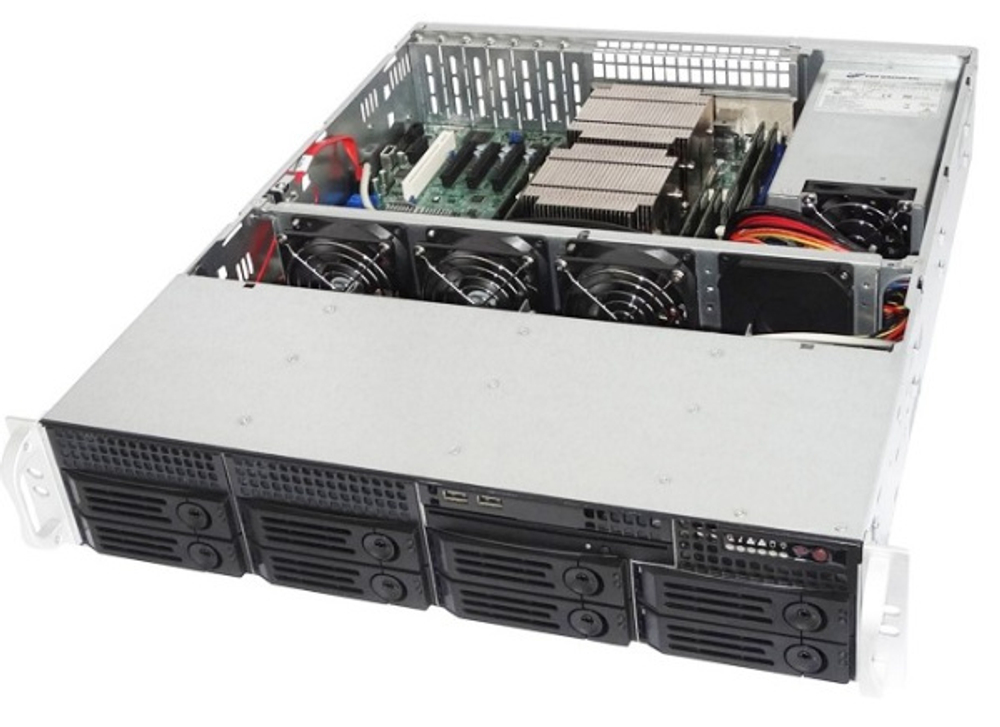 Корпус серверный 2U Ablecom CS-R26-15P