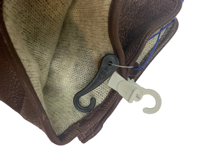 Перчатки. Мужские. Материал верха: Кожа оленя. Подклад: Трикотаж-шерсть.5 шт в упаковке.