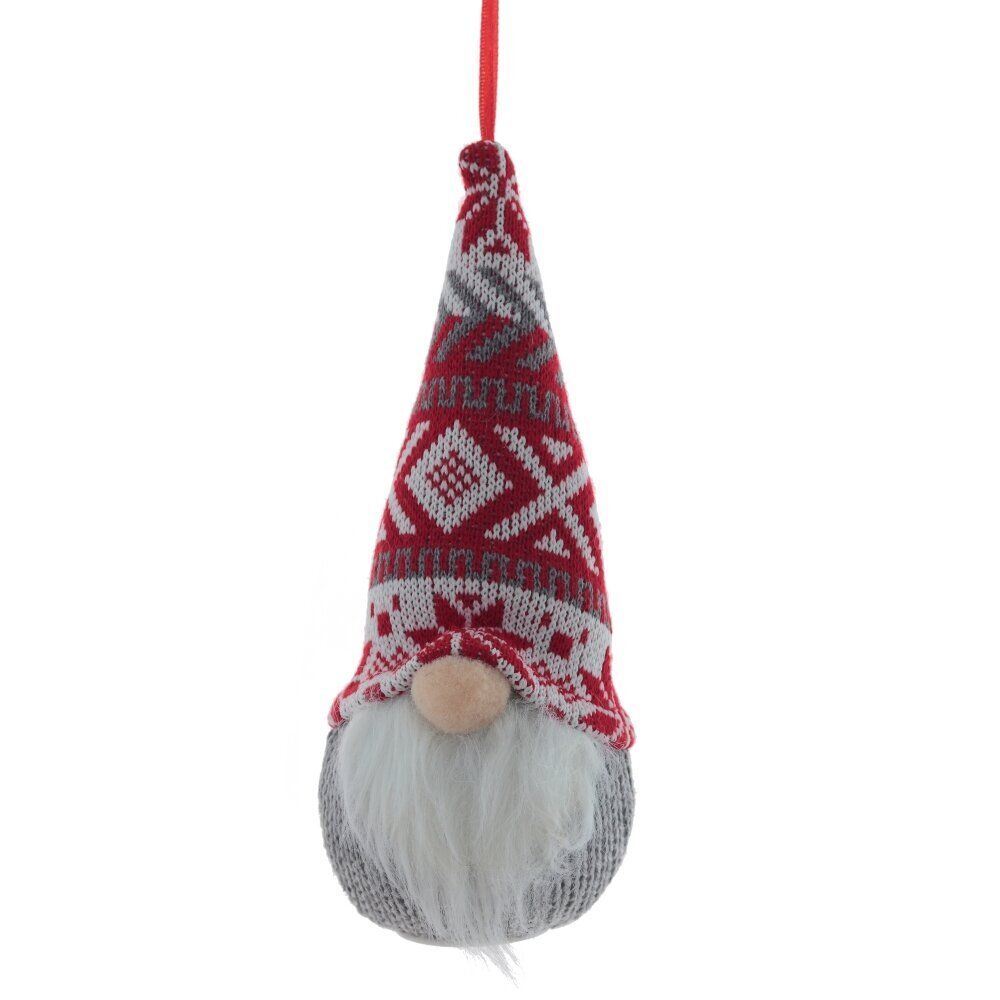 GAEM Игрушка набивная подвесная "Гном" (3xLR44), L7 W7 H19 см, 4в.