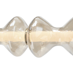 SL6136.243.01 Светильник подвесной ST-Luce золото/коньячный LED 1*28W 3000K SPINE