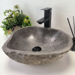 Раковина из речного камня RS-63884 (42*35*15) 0120