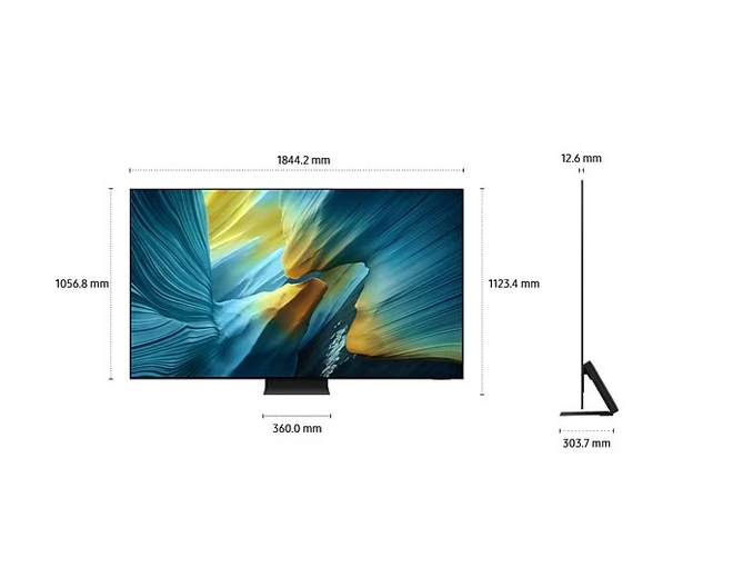 OLED телевизор Samsung QE83S95FAEXRU