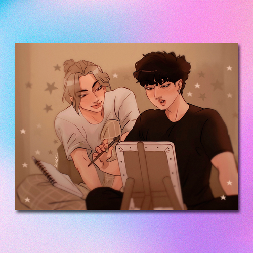 Арт принт / инок. / STRAY KIDS / HyunnieBinnie #7