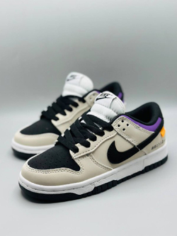 Детские кожаные кроссовки Nike SB Sacai