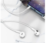 Наушники AUX разъём 3.5мм с МК длина 1.2м Borofone BM71 (White)