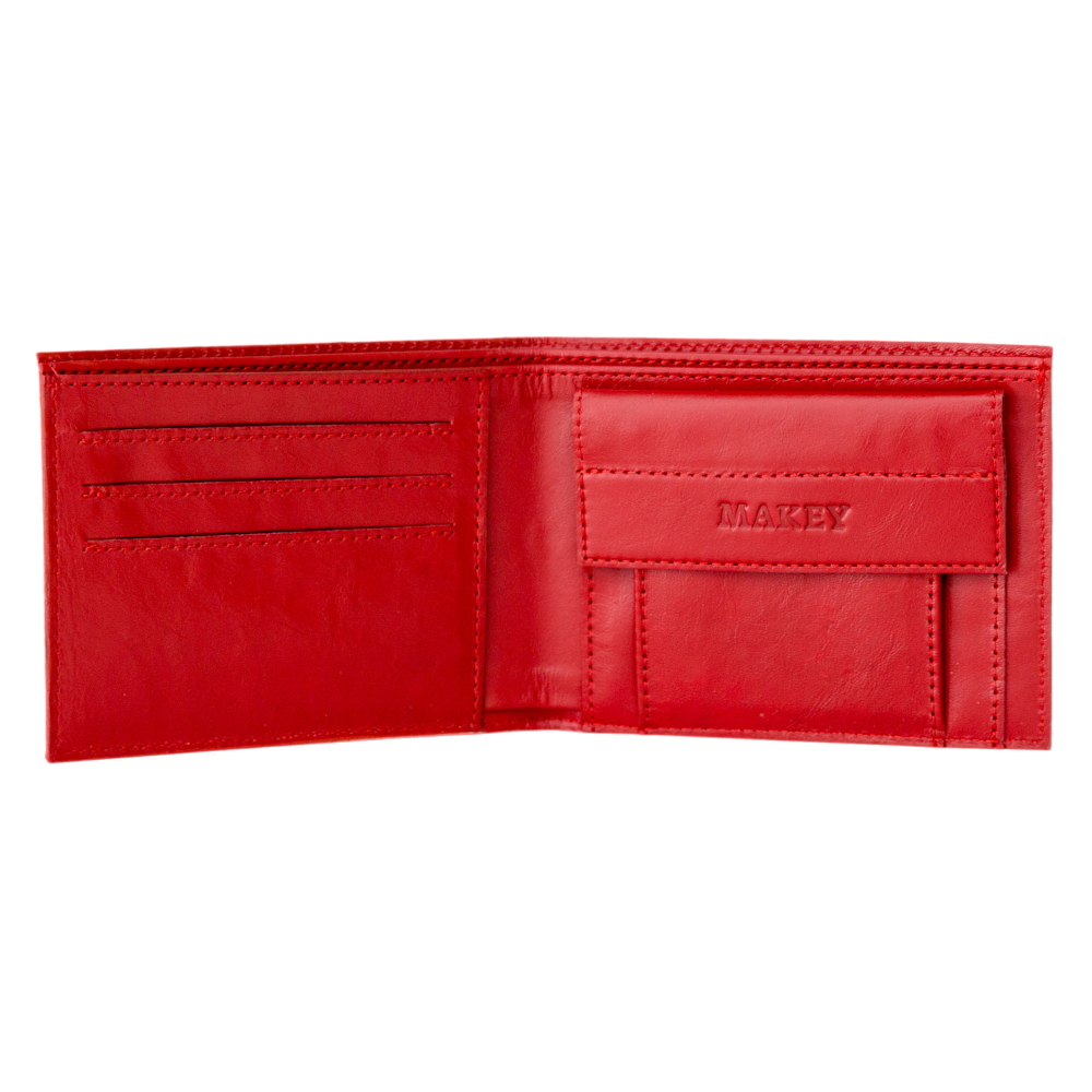 Кошелек «Геометрия». Цвет красный