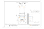 COMFORTY. Зеркало-шкаф "Парма-60" дуб дымчатый