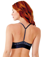 Бюстгальтер без косточек Graphic Mesh (Размер: XS) (Цвет: черный)