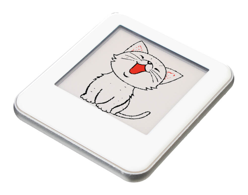 .54inch NFC-Powered e-Paper, No Battery, Wireless Powering & Data Transfer