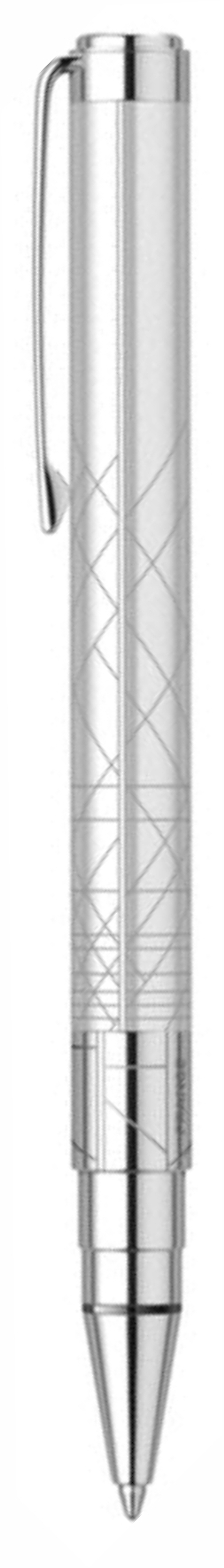 Шариковая ручка Waterman Perspective, цвет: Silver CT, стержень Mbue