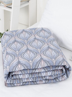 Покрывало на кровать, стеганое, поплин с размерами 215х220