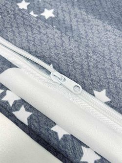 Наволочка комплект 2шт полисатин Simple House "Сириус" 70x70 см на молнии