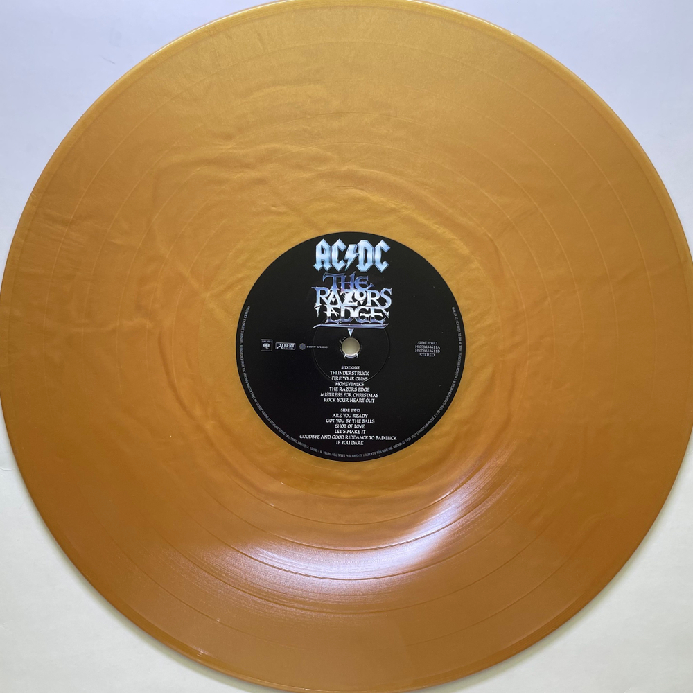 AC/DC ‎– The Razors Edge (Европа 2024г.) Gold