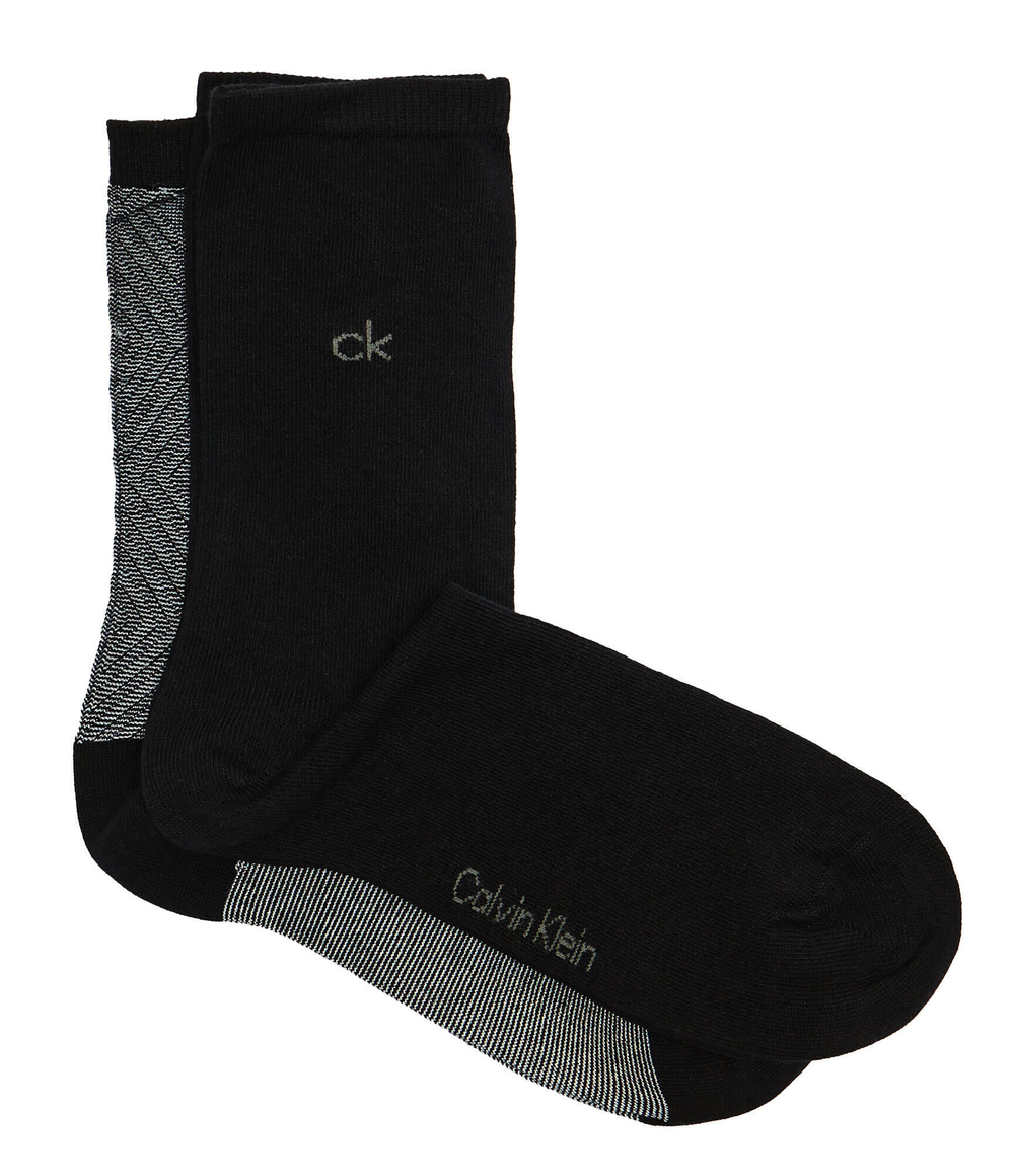 Носки 2 пары Calvin Klein - черный(701230617)