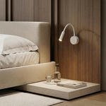 200136 Бра OMEGA LED 3W 145LM G БЕЛЫЙ 3000K