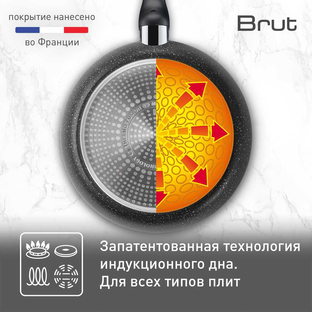 Сковорода Tefal Brut 04234124 24 см