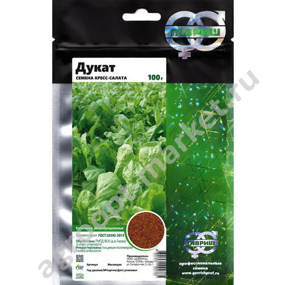 Дукат семена кресс-салата (Гавриш) – фото 2