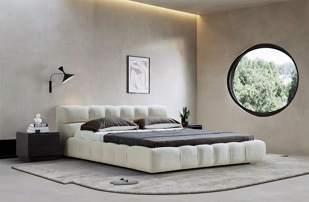 Дизайнерская кровать Tufty