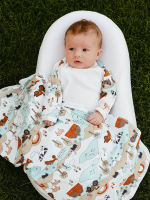 Комбинезон Mjölk Sleep and Play Ферма, с рукавом реглан