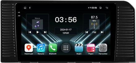 Магнитола для Toyota Land Cruiser Prado 250 2023+ (без 360) - FarCar DX10-9687 монитор 10.36" IPS на Android 13, 4+64Гб, CarPlay