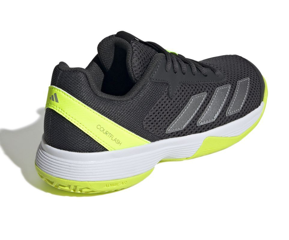 Детские теннисные кроссовки Adidas Courtflash K - Black