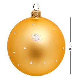 Элита НФШ-1330/2 Ел. украшение Шар «Конь в новогоднем колпаке» 90 мм