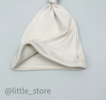 Шапочка однослойная, Бежевая