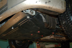 Защита картера двигателя (2 мм, сталь) для Kia Spectra 2004-2011 (V = 1.5) Sheriff.11.1303