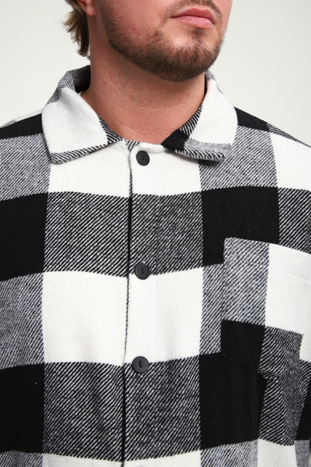 Рубашка мужская в клетку РМК-01