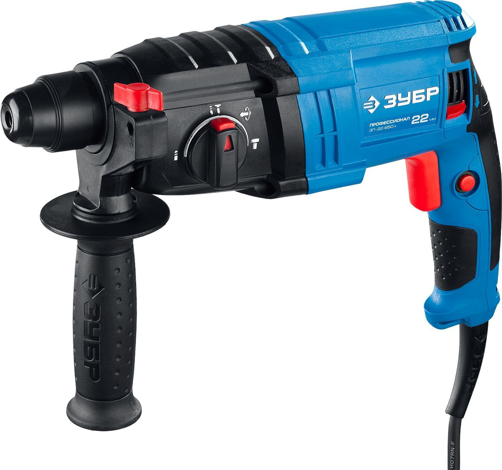 Перфоратор SDS-plus ЗУБР 650 Вт, 2.3 Дж:, серия Профессионал