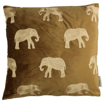 Подушка Слоны, 40х40 см[Арт. XET-3527]
