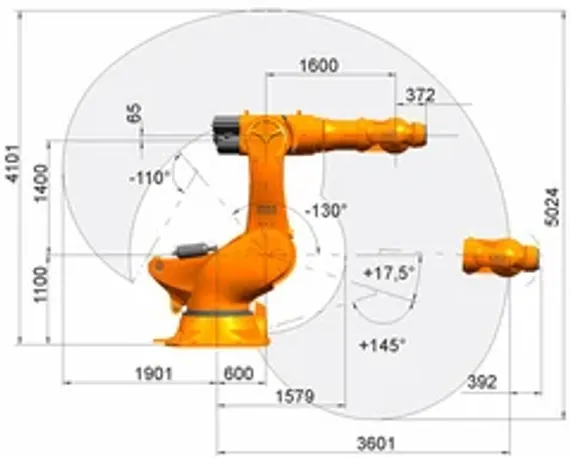 Промышленный робот KUKA KR 1000 titan, KR 1000 titan