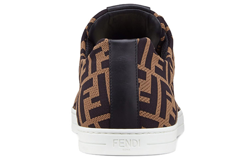 FENDI Ff Logo Low Top Sneakers