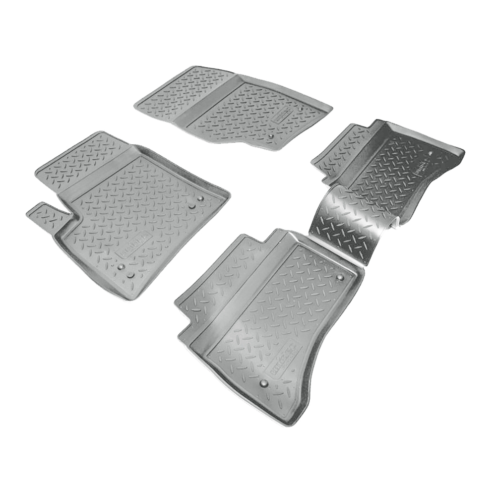 Ковры в салон Norplast/Unidec для Volkswagen Touareg (2002-2010)Полиуретан,Серый, арт.NPL-Po-95-55-G