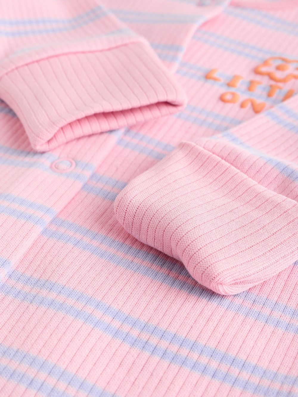 Комбинезон / Cлип для малышей Next E18-338, 3 шт., Розовый, Оранжевый, Светло-желтый